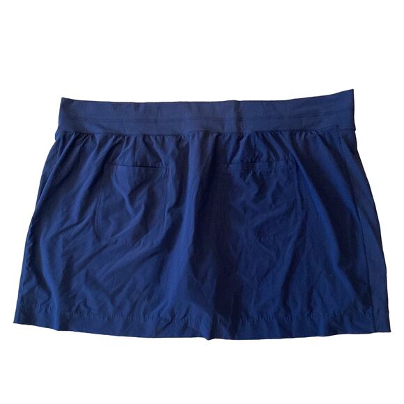 Athleta Women's Brooklyn Mid Rise 16" Skort Blue Plus Size 26 - Picture 3 of 9
